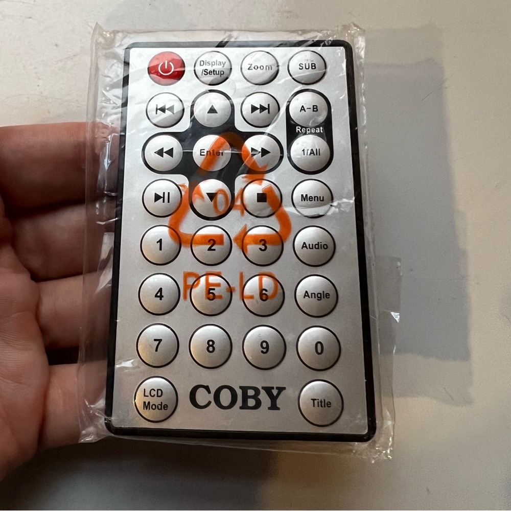 COBY TFDVD7009 Genuine OEM Original Remote - Picture 3 of 5